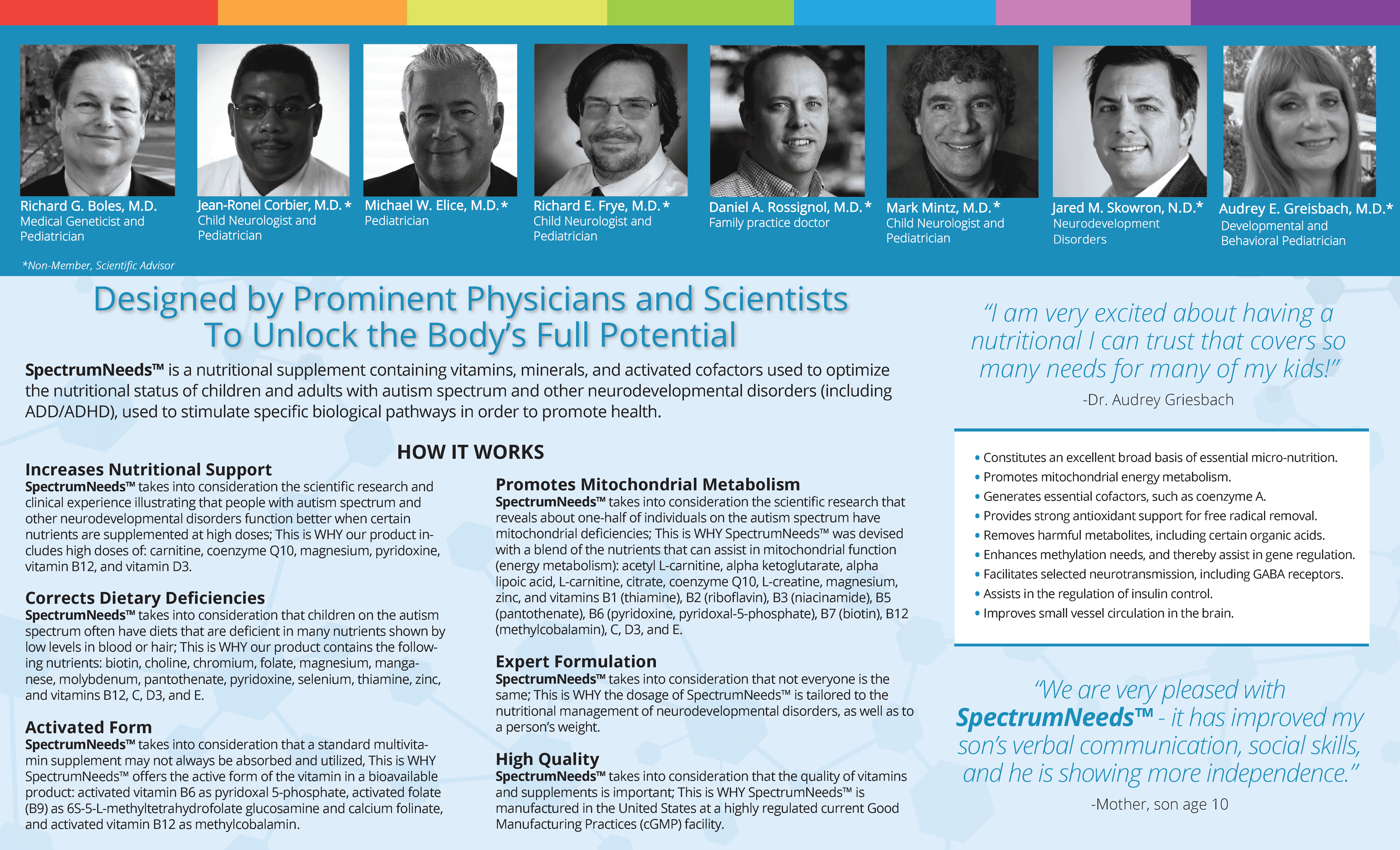 SpectrumNeeds® Page1